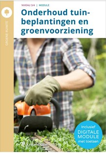 Onderhoud tuinbeplantingen en groenvoorziening, incl. digitale module